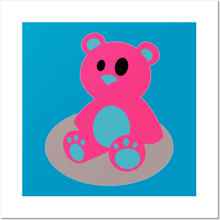 Marshmallow Teddybear Posters and Art